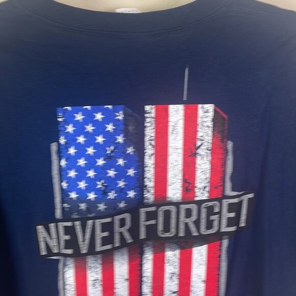 Bundle of military T-shirts-No One left behind & Never Forget 9-11-01 men’s L - Picture 7 of 16